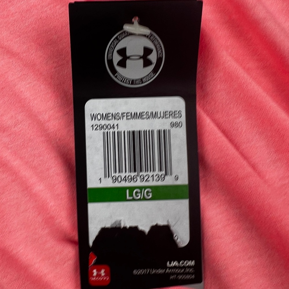 Under Armour Hoodie‎ Shirt Women’s Large Pink Threadbourne Pullover Performance - Picture 9 of 14